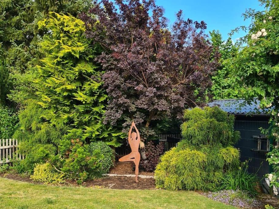 Ferienhaus Distelfink Entspannen In Der Mitte Von Deutschland Gudensberg Esterno foto
